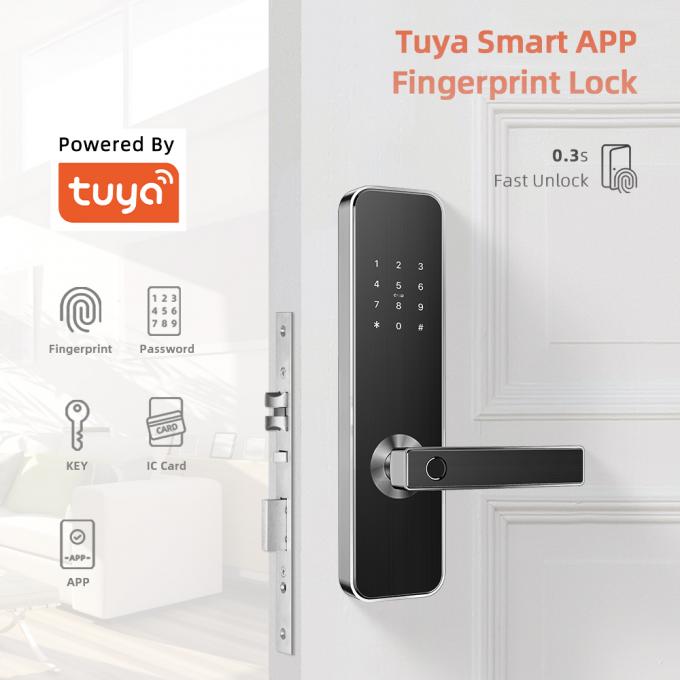 Ευφυείς έλεγχοι συστημάτων Tuya App κλειδαριών πορτών Bluetooth για την εγχώρια χρήση 0