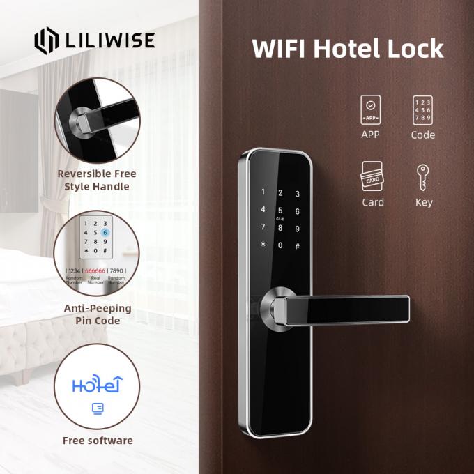 RFID καρτών ηλεκτρική βασική ξενοδοχείων πορτών κλειδαριών κλειδαριά πορτών συστημάτων έξυπνη 2