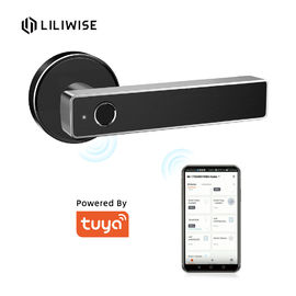 Tuya WiFi App Bluetooth πορτών κλειδαριών βιομετρική δακτυλικών αποτυπωμάτων πορτών λαβών ψηφιακή κλειδαριά πορτών Keyless έξυπνη