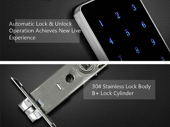 APP μακρινή κλειδαριά μπροστινών πορτών ελέγχου, έξυπνη κλειδαριά πορτών κλειδώματος Bluetooth μόνη 2