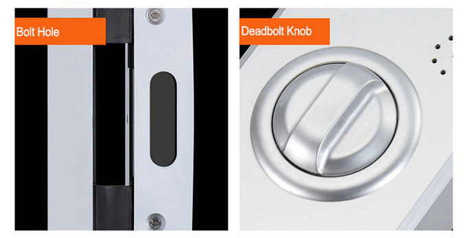 Κλειδαριά πορτών αφής δάχτυλων κωδικού πρόσβασης, κλειδαριά πορτών ανιχνευτών δακτυλικών αποτυπωμάτων Keyless 5