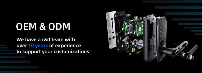 Έξυπνη κλειδαριά πορτών δακτυλικών αποτυπωμάτων 7