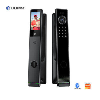 Liliwise Fechadura Digital Tuya Intelligente Cerradura Wifi Ασφάλεια Ασύρματα Password Χωρίς κλειδί έξυπνες κλειδαριές με κάμερα