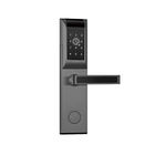 Φτηνότερη μαύρη ψηφιακή κλειδαριά πορτών Bluetooth WiFi για το διαμέρισμα