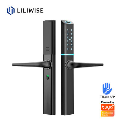 Liliwise Wifi Αδιάβροχη Ηλεκτρονική Κλειδαριά Χωρίς Κλειδί Αλουμινίου Κλειδωτής Πύλης Υπερ-ελαφριά Ψηφιακή Έξυπνη Κλειδωτή Πύλης