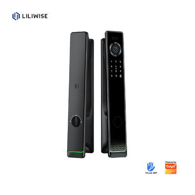 Λίλιγουάις Αδιάβροχο Ακτινογραφημένο Smart Lock Ttlock Tuya Αναγνώριση προσώπου Wifi 3D Smart Door Lock With Camera Wifi