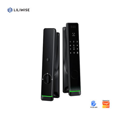 Liliwise Ασφάλεια Tuya Wifi Cerradura Intelligente Ηλεκτρονικές έξυπνες κλειδαριές δακτυλικά αποτυπώματα Keyless Ttlock Ψηφιακή πόρτα έξυπνη κλειδαριά