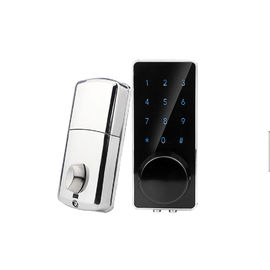 Η μαύρη κλειδαριά Airbnb WiFi Bluetooth APP πορτών κώδικα Deadbolt διαχειρίζεται το σύστημα