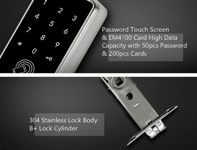 Ψηφιακή κλειδαριά μπροστινών πορτών διαμερισμάτων, ηλεκτρονικές Keyless κλειδαριές πορτών Bluetooth 1