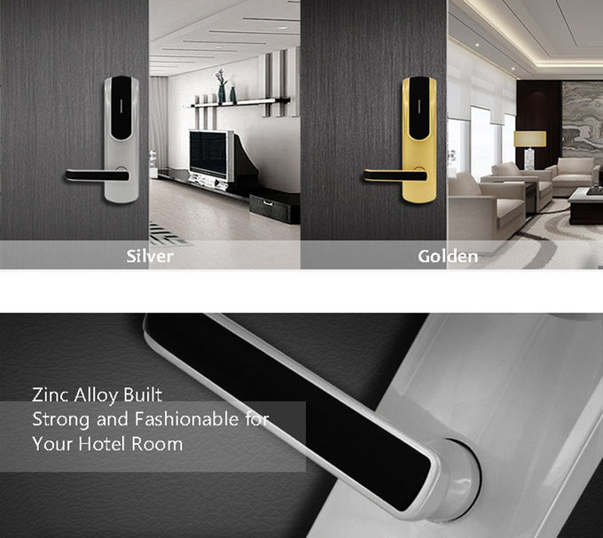 Ηλεκτρονικές κλειδαριές πορτών ξενοδοχείων RFID, ηλεκτρονική σπιτιών ικανότητα στοιχείων κλειδαριών μεγάλη 1
